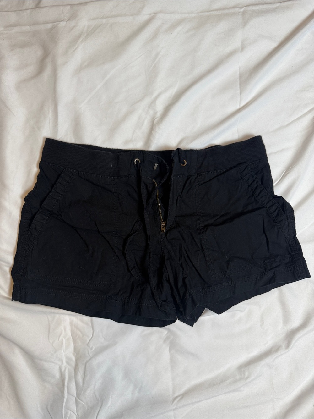 a.n.a White Drawstring Casual Women's Athletic Shorts